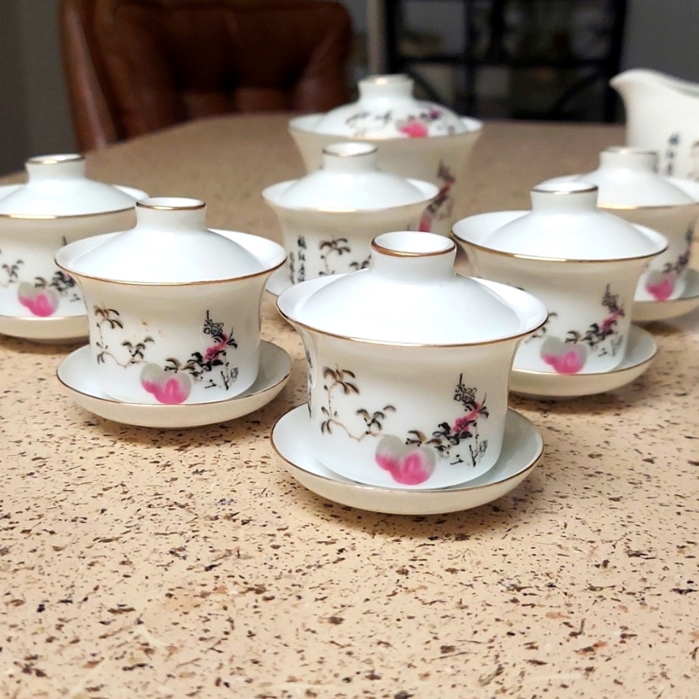 Ceramic Kung Fu Tea Set - Picture 3 of 17